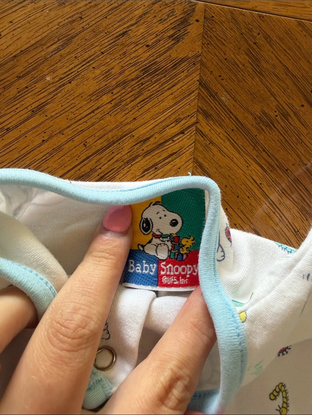 Vintage Baby Snoopy Onsie